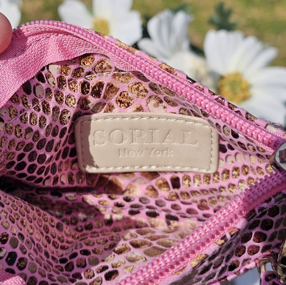 Sorial 4pc. Leather python wristlet coin purses - Picture 8 of 10